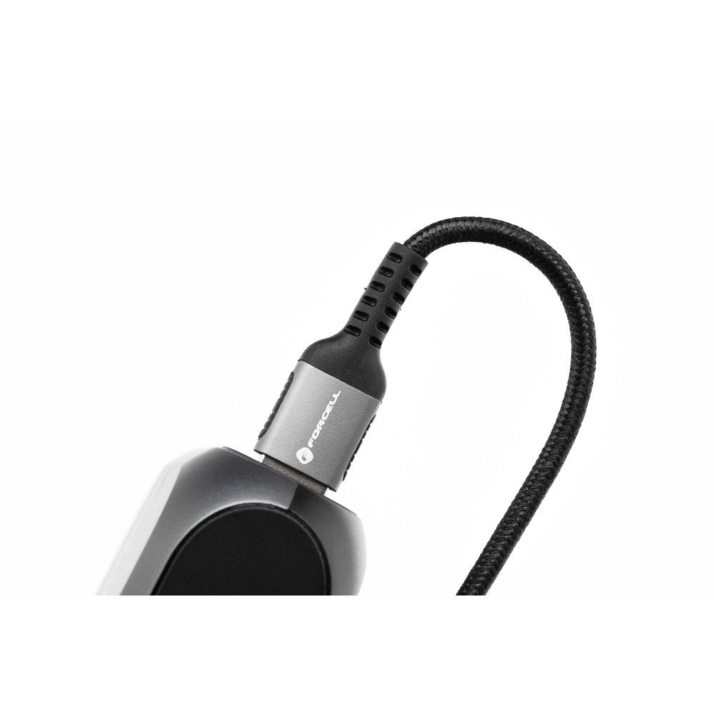 FORCELL F-ENERGY C257 cable USB A to Lightning 2,4A 12W Cafule 2 m black