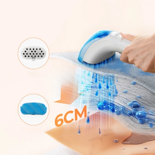 UWANT B200 12000Pa 1900W washing vacuum cleaner with Deep Cleaning steam cleaning function - whiteeng