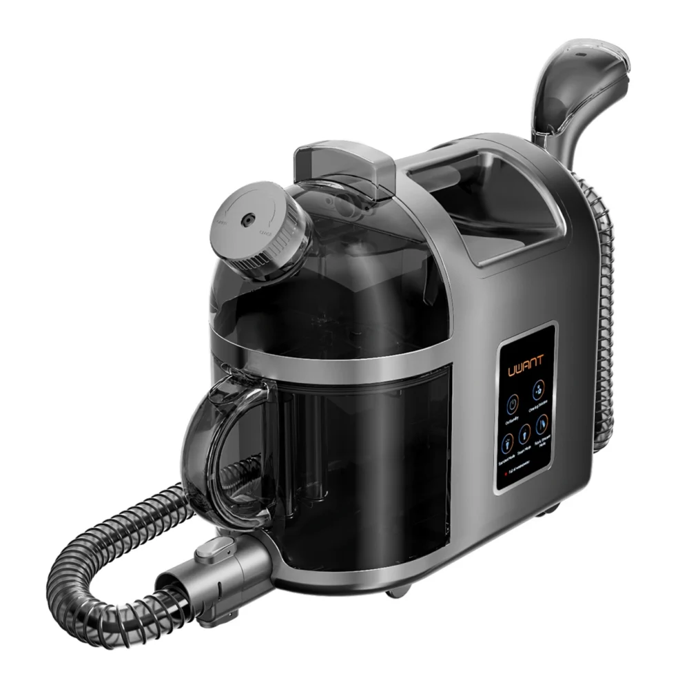 UWANT B200 12000Pa 1900W washing vacuum cleaner with Deep Cleaning steam cleaning function - grayeng
