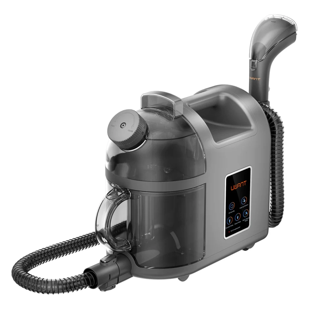 UWANT B200 12000Pa 1900W washing vacuum cleaner with Deep Cleaning steam cleaning function - grayeng
