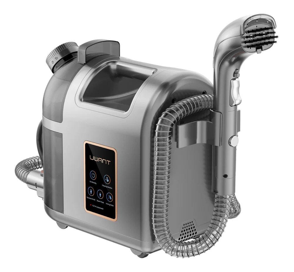 UWANT B200 12000Pa 1900W washing vacuum cleaner with Deep Cleaning steam cleaning function - grayeng