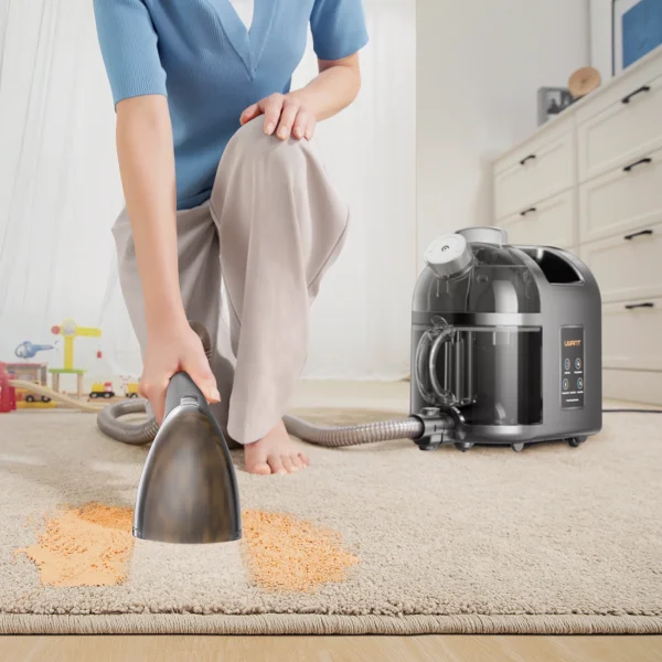 UWANT B200 12000Pa 1900W washing vacuum cleaner with Deep Cleaning steam cleaning function - grayeng
