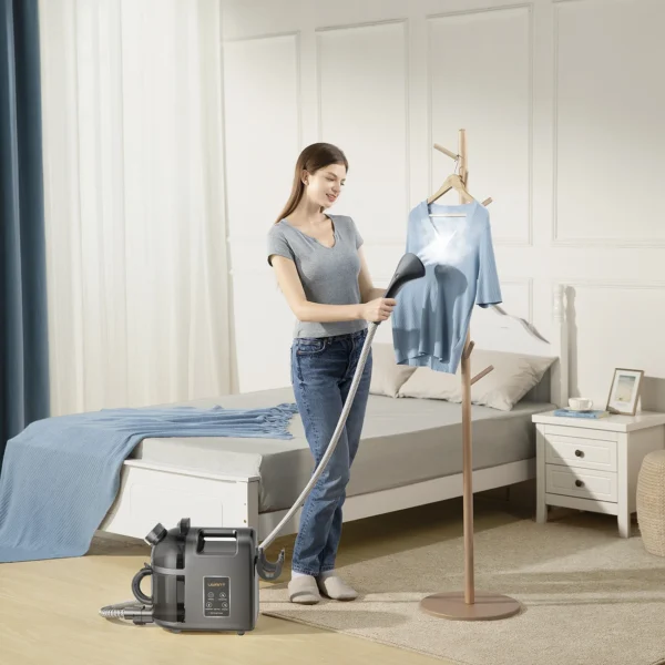 UWANT B200 12000Pa 1900W washing vacuum cleaner with Deep Cleaning steam cleaning function + steam nozzle - whiteeng