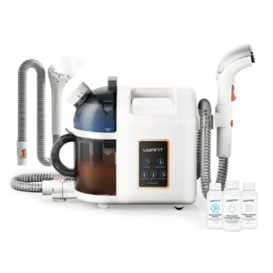 UWANT B200 12000Pa 1900W washing vacuum cleaner with Deep Cleaning steam cleaning function + steam nozzle - whiteeng