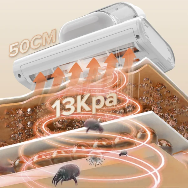 UWANT M300 500W 13000Pa Mattress Vacuum Cleaner - Whiteeng