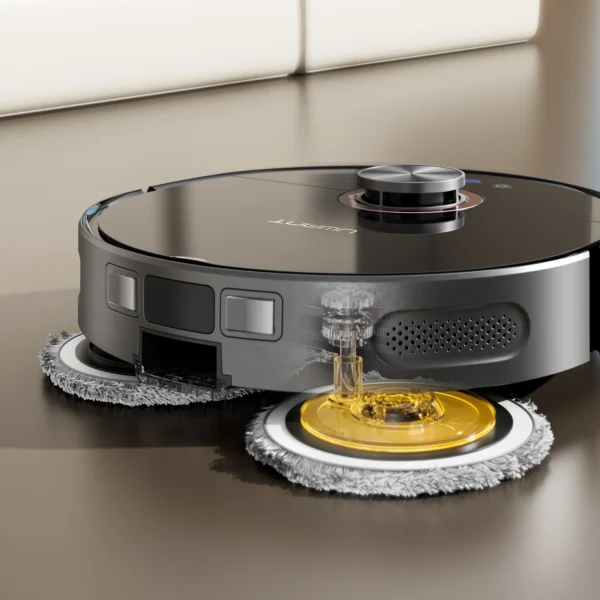 UWANT U200 Pro Robot Vacuum Cleaner with Mop Function + Charging/Cleaning Station - Grayeng