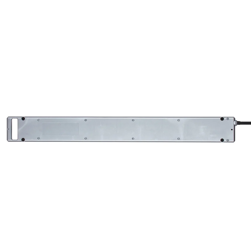 Brennenstuhl Super-Solid surge protector strip 8 sockets 2.5m 13.500A - silvereng