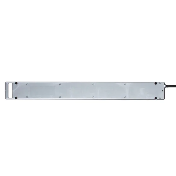 Brennenstuhl Super-Solid surge protector strip 8 sockets 2.5m 13.500A - silvereng
