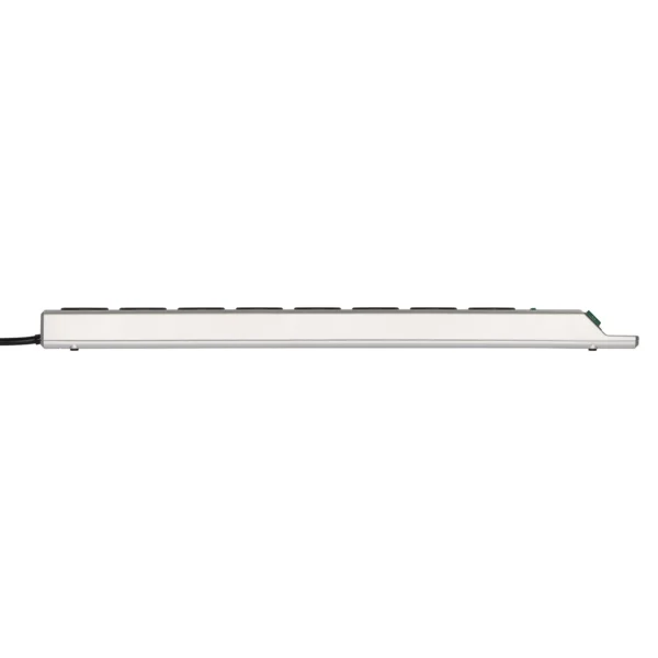 Brennenstuhl Super-Solid surge protector strip 8 sockets 2.5m 13.500A - silvereng