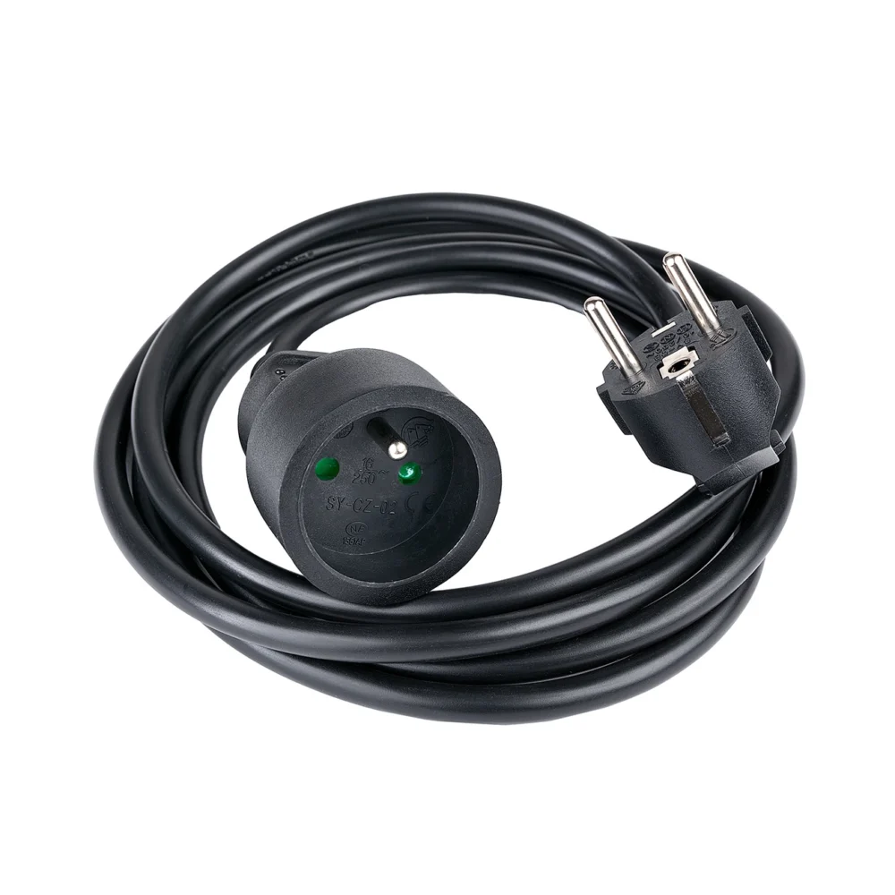 Hama Standard 2m Extension Cord - Blackeng