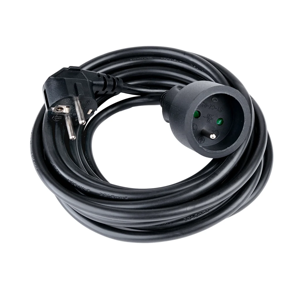 Hama Standard 5m Extension Cord - Blackeng