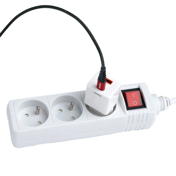 Hama Standard 3-socket power strip 1.5m - whiteeng
