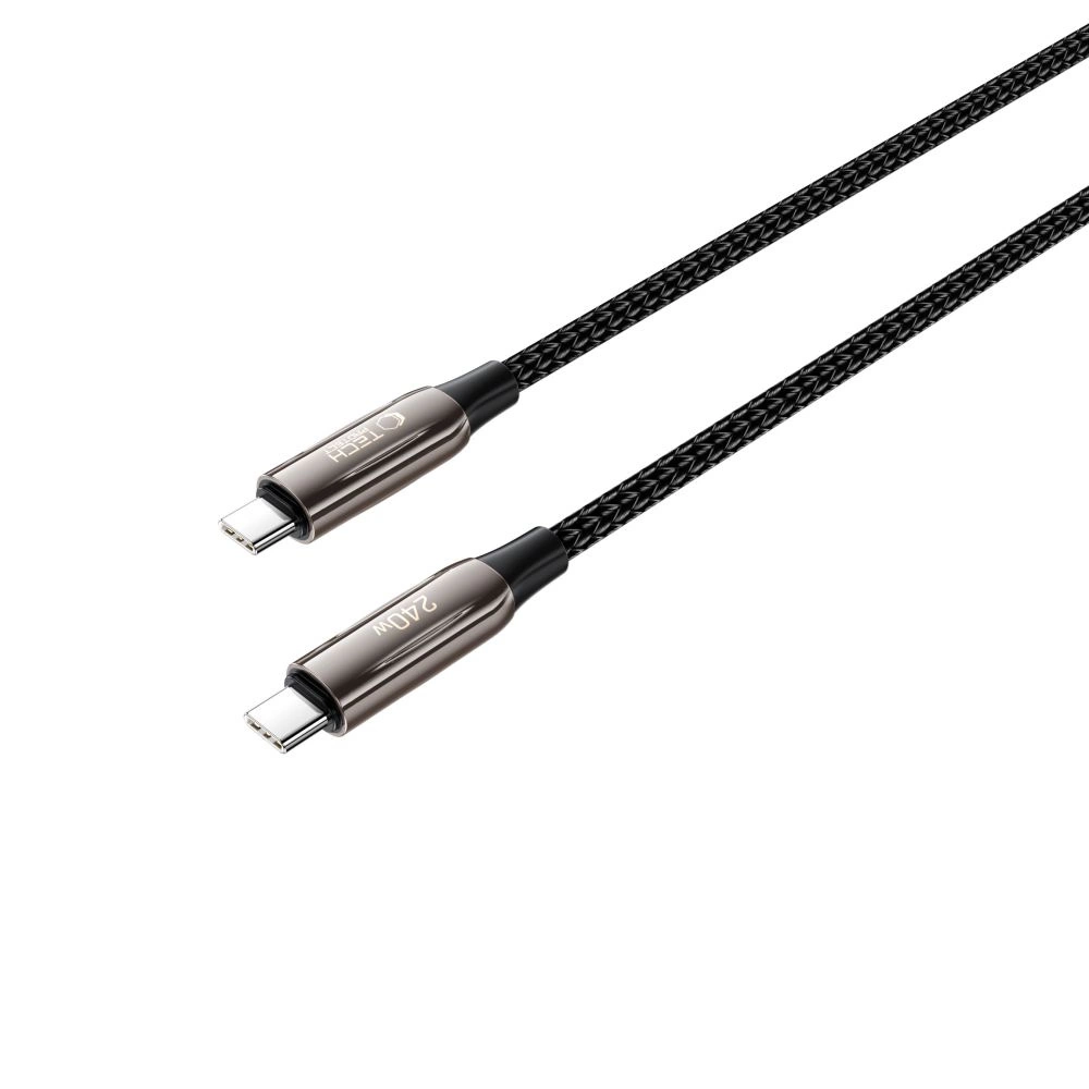 Tech-Protect UB10T Ultraboost USB-C PD240W/QC4.0 Cable 100cm - Blackeng