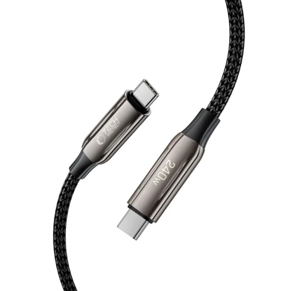 Tech-Protect UB10T Ultraboost USB-C PD240W/QC4.0 Cable 100cm - Blackeng