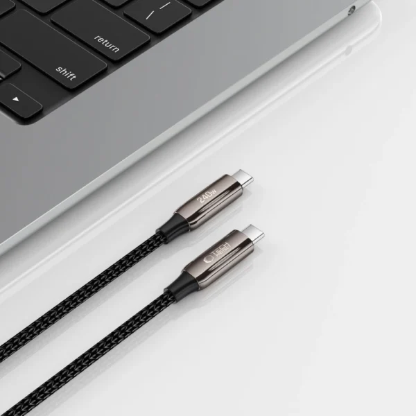 Tech-Protect UB10T Ultraboost USB-C PD240W/QC4.0 Cable 100cm - Blackeng