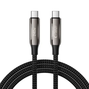 Tech-Protect UB10T Ultraboost USB-C PD240W/QC4.0 Cable 200cm - Blackeng