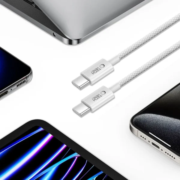 Cable Tech-Protect Ultraboost Lite USB-C PD60W/3A 100 cm - grayeng