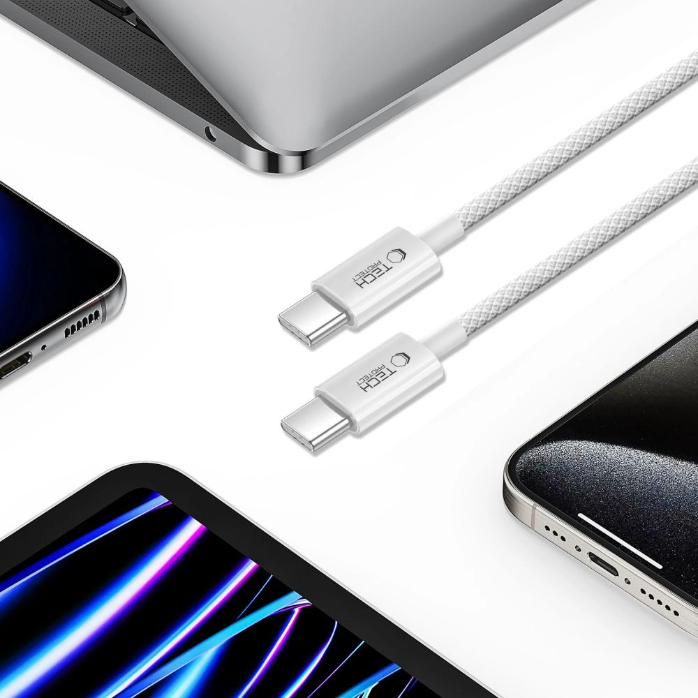 Cable Tech-Protect Ultraboost Lite USB-C PD60W/3A 100 cm - grayeng