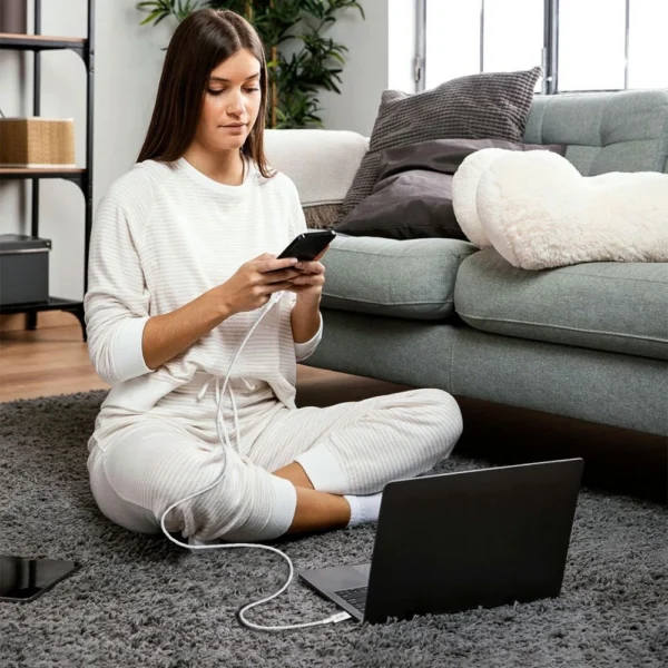 Cable Tech-Protect Ultraboost Lite USB-C PD60W/3A 200 cm - grayeng