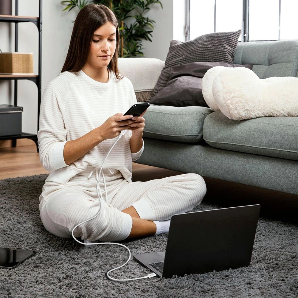 Cable Tech-Protect Ultraboost Lite USB-C PD60W/3A 200 cm - grayeng