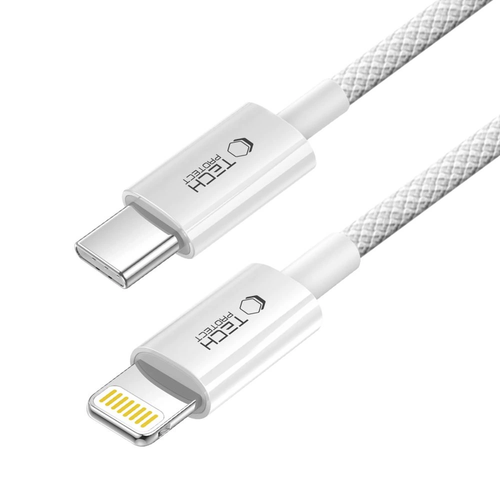 Tech-Protect UltraBoost USB-C / Lightning PD27W/3A cable 200 cm - grayeng