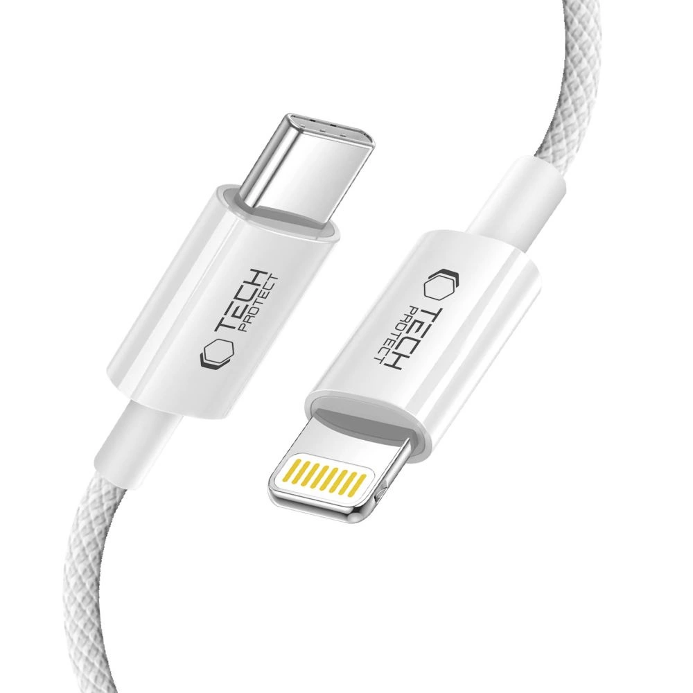 Tech-Protect UltraBoost USB-C / Lightning PD27W/3A cable 200 cm - grayeng