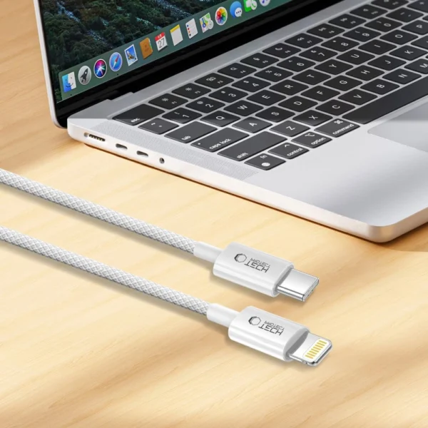 Tech-Protect UltraBoost USB-C / Lightning PD27W/3A cable 200 cm - grayeng