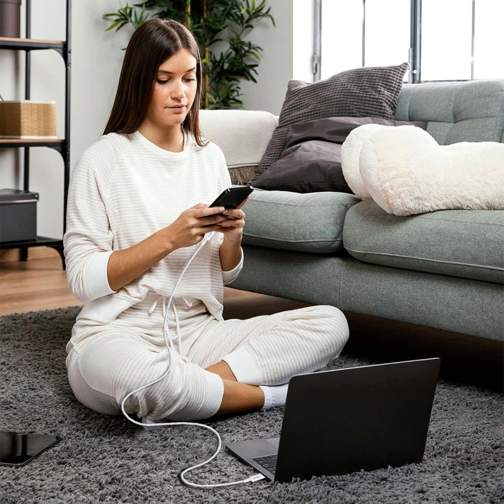 Tech-Protect UltraBoost USB-C / Lightning PD27W/3A cable 200 cm - grayeng