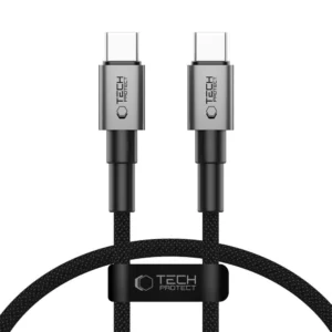 Tech-Protect UltraBoost DNA USB-C PD100W/5A Cable 25cm - Grayeng