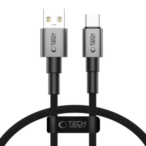 Tech-Protect UltraBoost DNA USB-A / USB-C Cable 15W/3A 50cm - Grayeng
