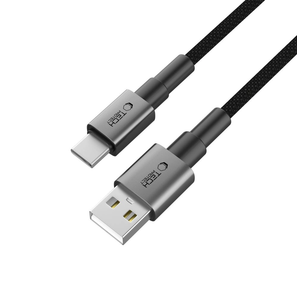 Tech-Protect UltraBoost DNA USB-A / USB-C Cable 15W/3A 50cm - Grayeng