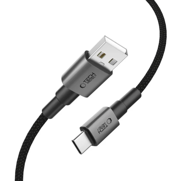 Tech-Protect UltraBoost DNA USB-A / USB-C Cable 15W/3A 50cm - Grayeng