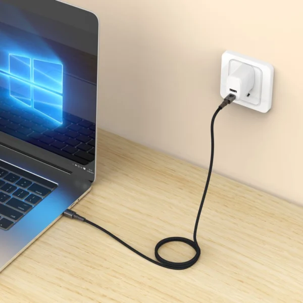 Tech-Protect UltraBoost DNA USB-C PD60W/3A Cable 100cm - Grayeng