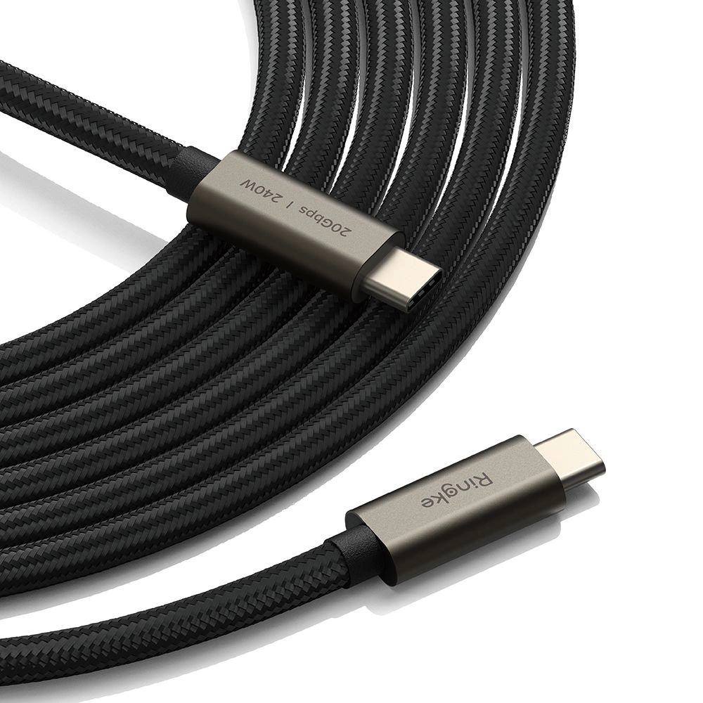 Ringke USB-C 3.2 Gen. PD240W Cable 100cm - Blackeng