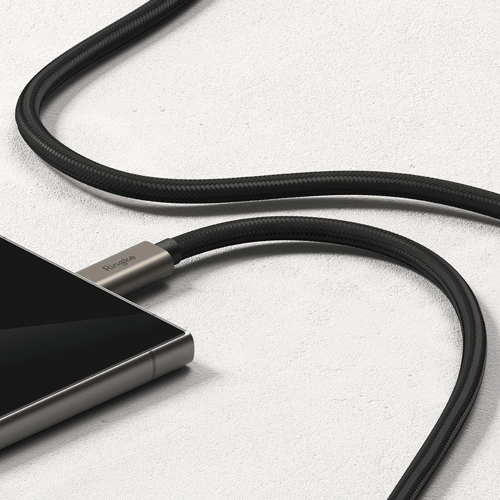 Ringke USB-C 3.2 Gen. PD240W Cable 100cm - Blackeng
