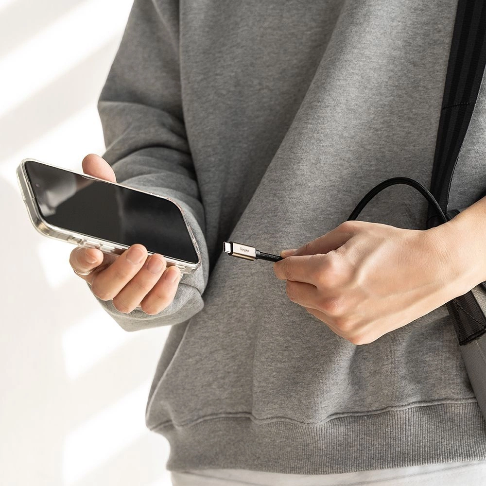 Ringke USB-C 3.2 Gen. PD240W Cable 100cm - Blackeng