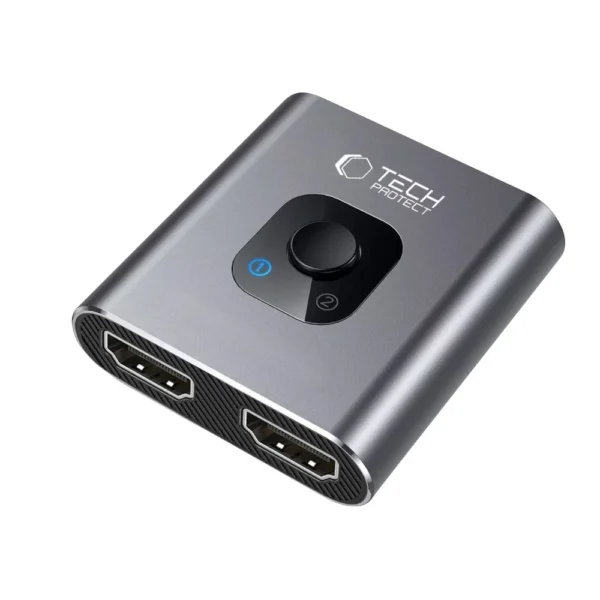 Tech-Protect HB07 HUB Adapter 2in1 HDMI 4K 60HZ - grayeng