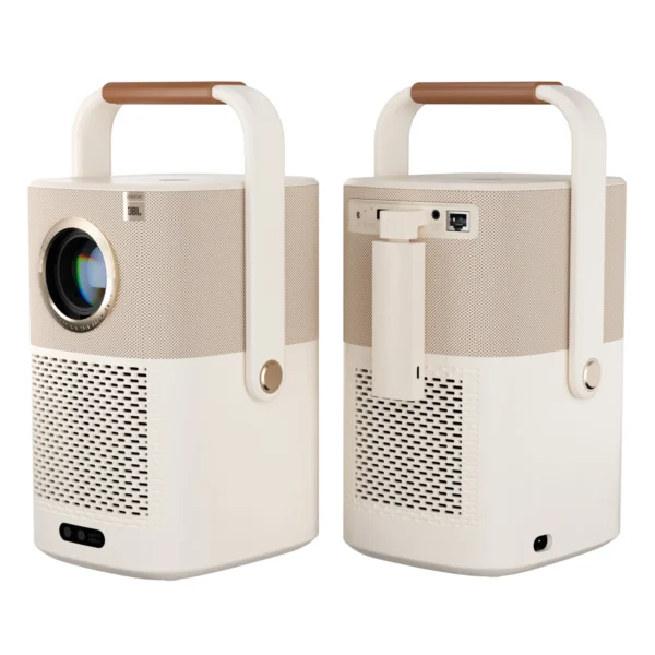 Yaber T2 Plus LCD FullHD 1080p Multimedia Projector with JBL Speakers - Beigeeng