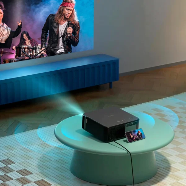 Yaber K2s LCD FullHD 1080p Multimedia Projector with JBL Speakers - Blackeng