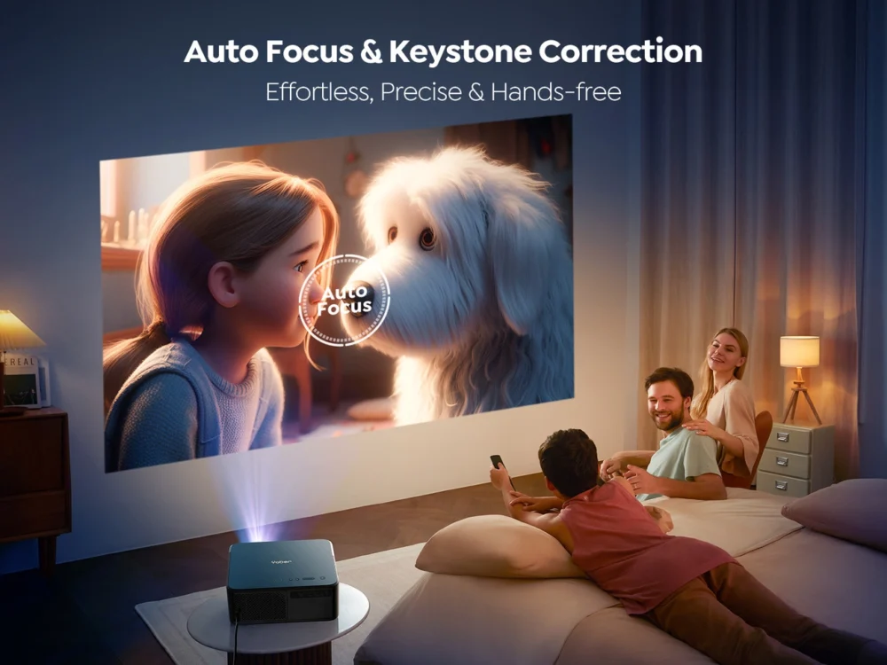 Yaber K2s LCD FullHD 1080p Multimedia Projector with JBL Speakers - Blackeng