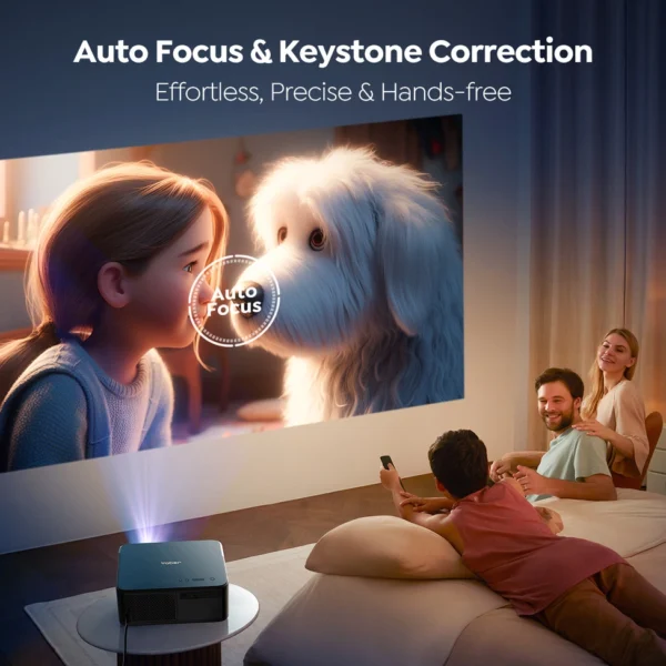 Yaber K2s LCD FullHD 1080p Multimedia Projector with JBL Speakers - Blackeng