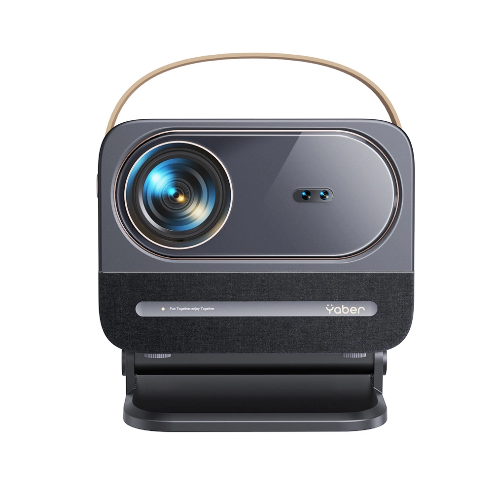 Yaber U12 LCD FullHD 1080p Multimedia Projector with Stereo Speakers - Blackeng