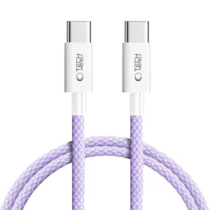 Tech-Protect Ultraboost Lite USB-C PD60W/3A Cable 1m - Purpleeng
