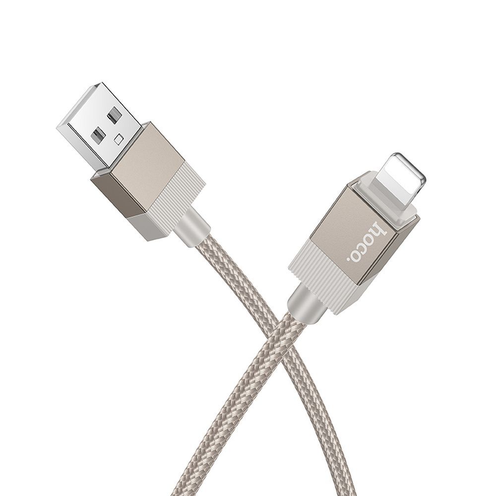 HOCO cable USB A to Lightning 2,4A X110 1 m gold