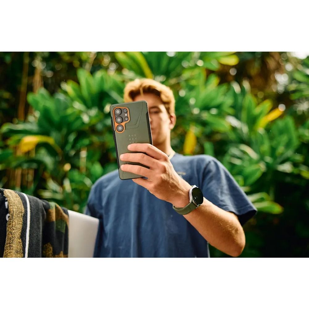 Θήκη UAG Civilian Pro Μαύρη με Μαγνήτη για Samsung S25 Ultra 5G