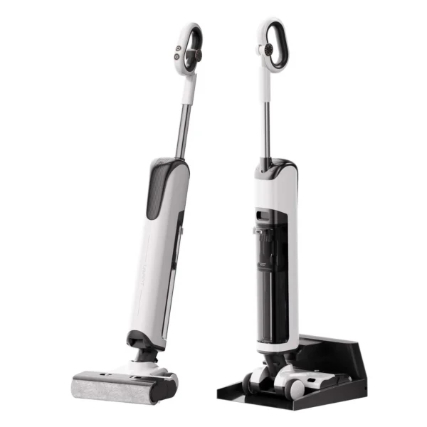 UWANT D100 17000Pa Upright Vacuum Cleaner with Mopping Function and Charging Station - Whiteeng