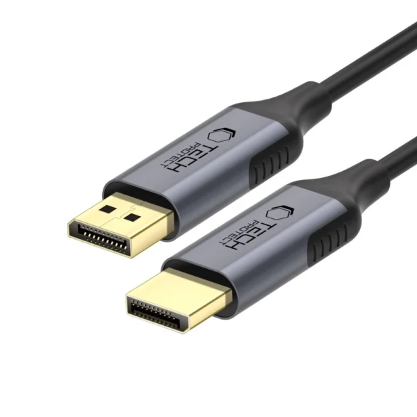 Tech-Protect UltraBoost DisplayPort to DisplayPort 1.4 4K 60Hz Cable 2m - Blackeng