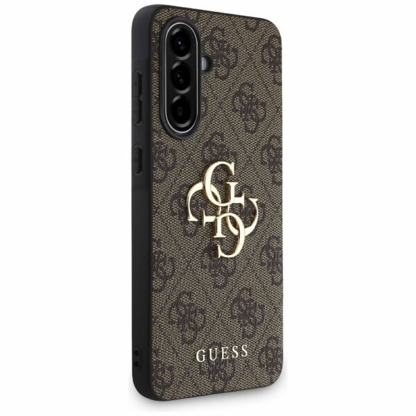 GUESS case for SAMSUNG A36 GUHCSA364GMGBR (4G PU Big Logo) brown