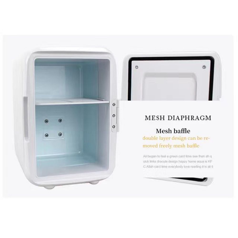 Portable travel refrigerator for car warm and cold function 12V 4L PA2-4L white