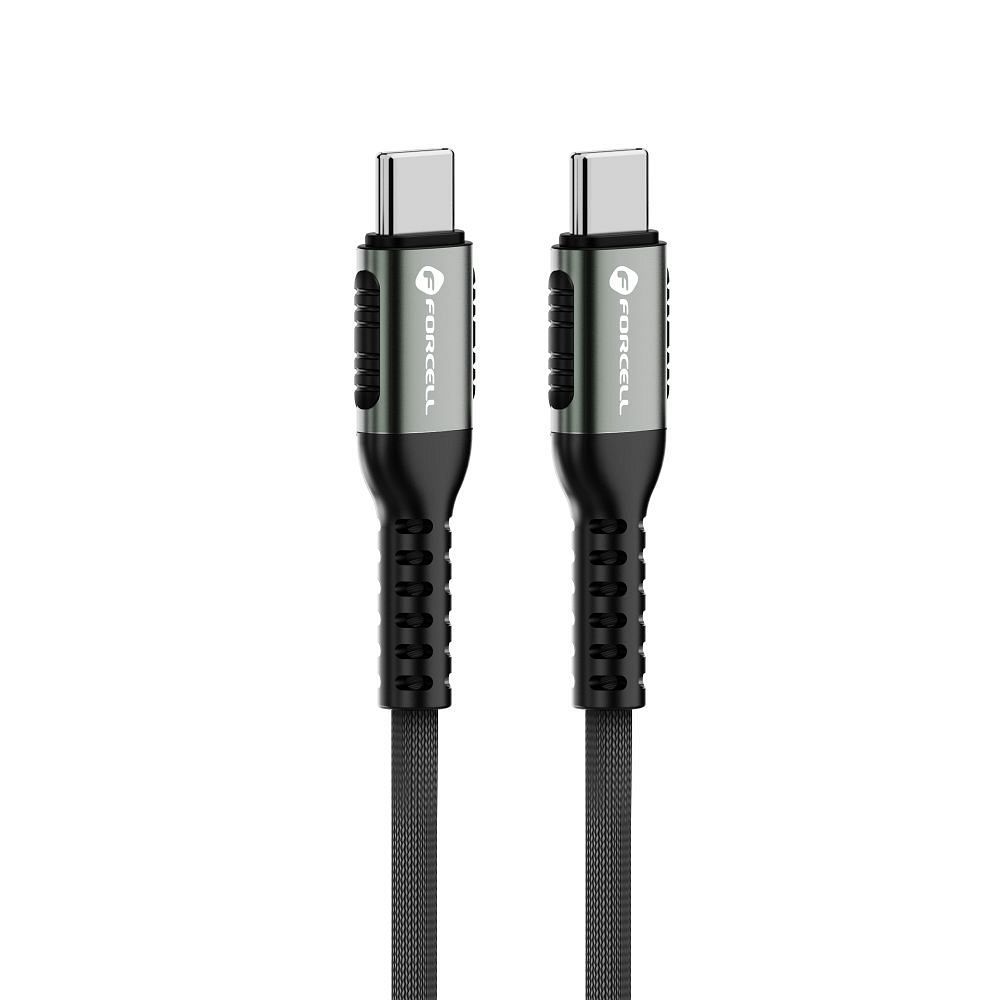 FORCELL F-ENERGY C260 cable Type C to Type C QC4.0 PD 5A 100W Cafule 2 m black